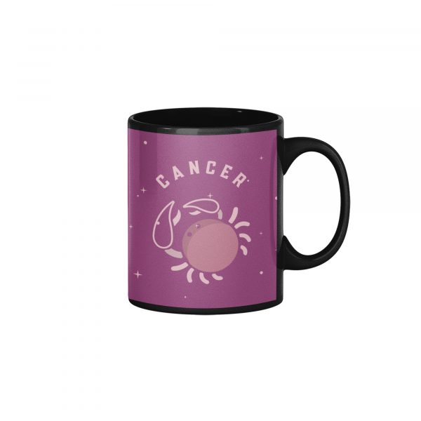 purple cancer zodiac mug with size 11oz